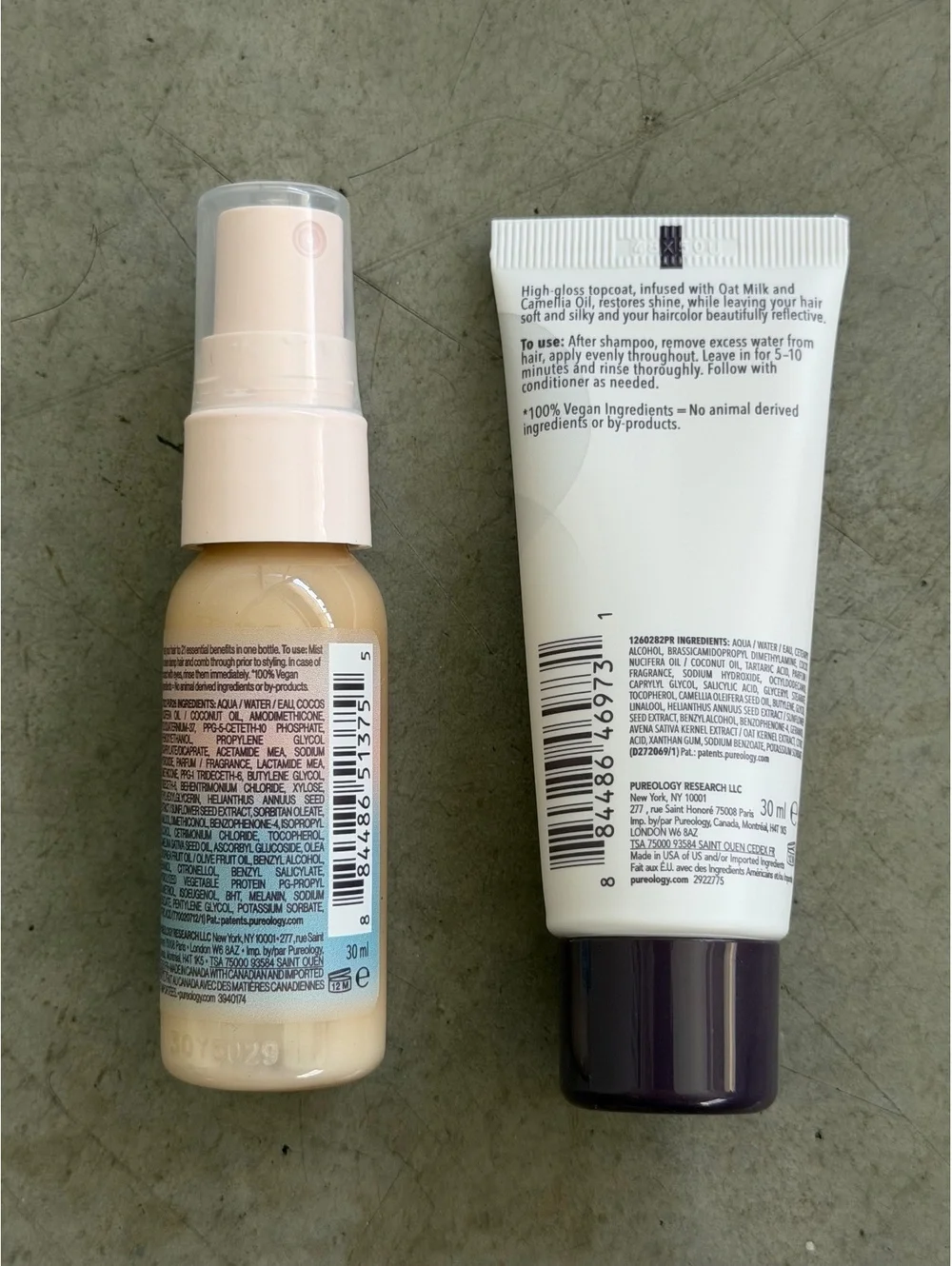 Pureology / Color Fanatic Hair Care Travel Set / 2pc 1 oz